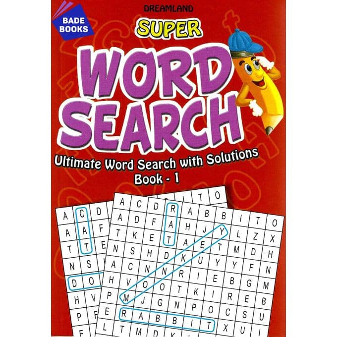 WORD SEARCH (for Kids) cover